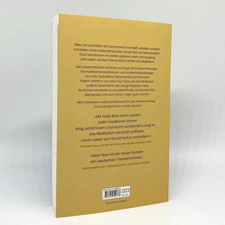Actual product image Meditation (German, Peter Beer, 2021)
