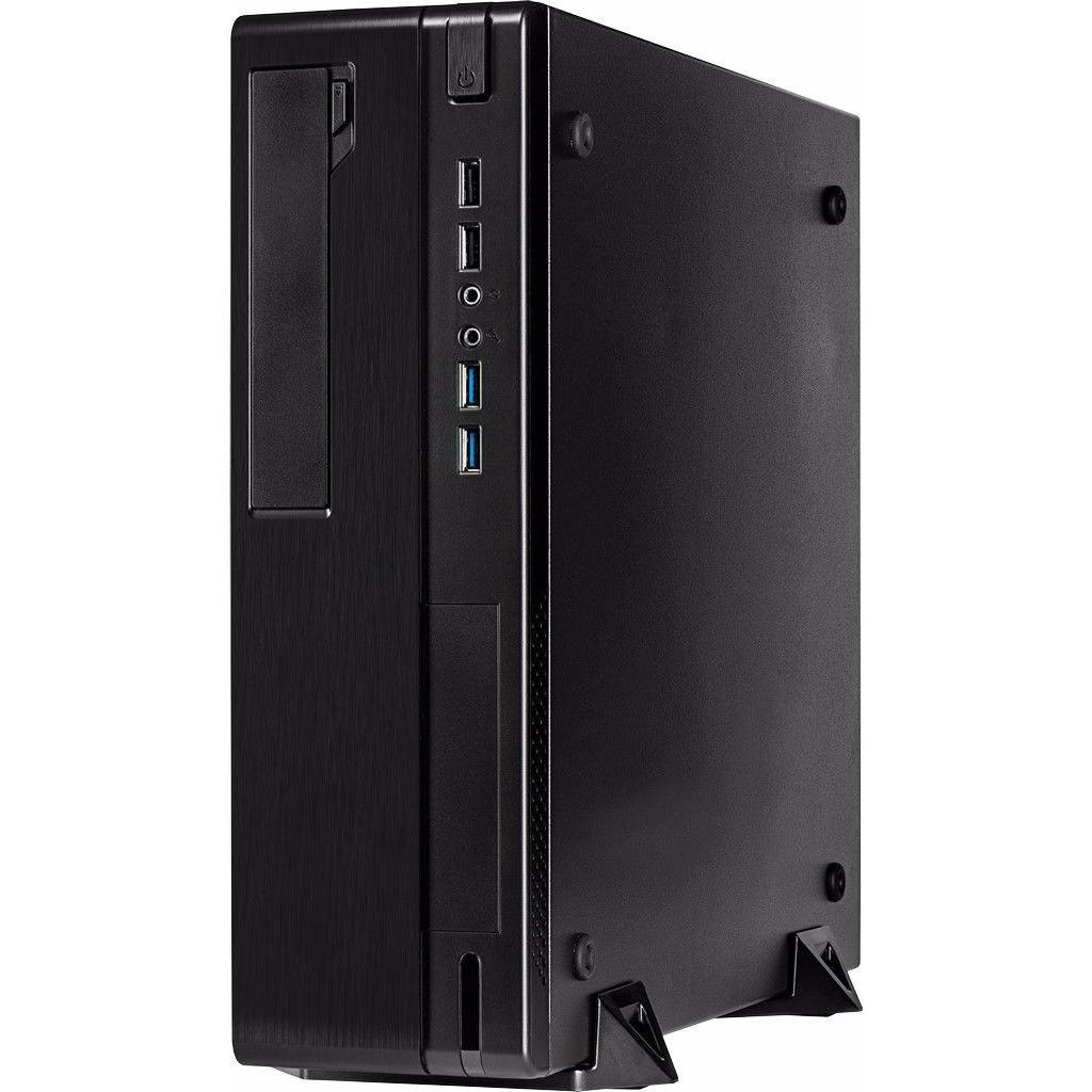 Thumbnail - Intertech IT-502 (mATX, Mini-ITX), PC Gehäuse, Schwarz
