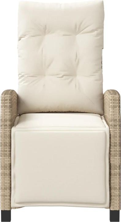 Produktbild vidaXL Gartensessel mit Fussteil Verstellbar