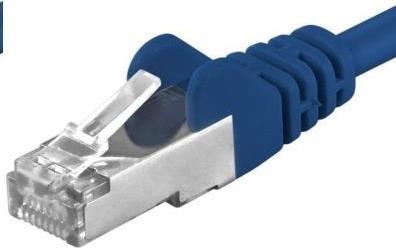 Produktbild PremiumCord Patch cable CAT6a S-FTP, RJ45-RJ45, AWG 26/7 7m blue (S/FTP, CAT6a, 7 m)