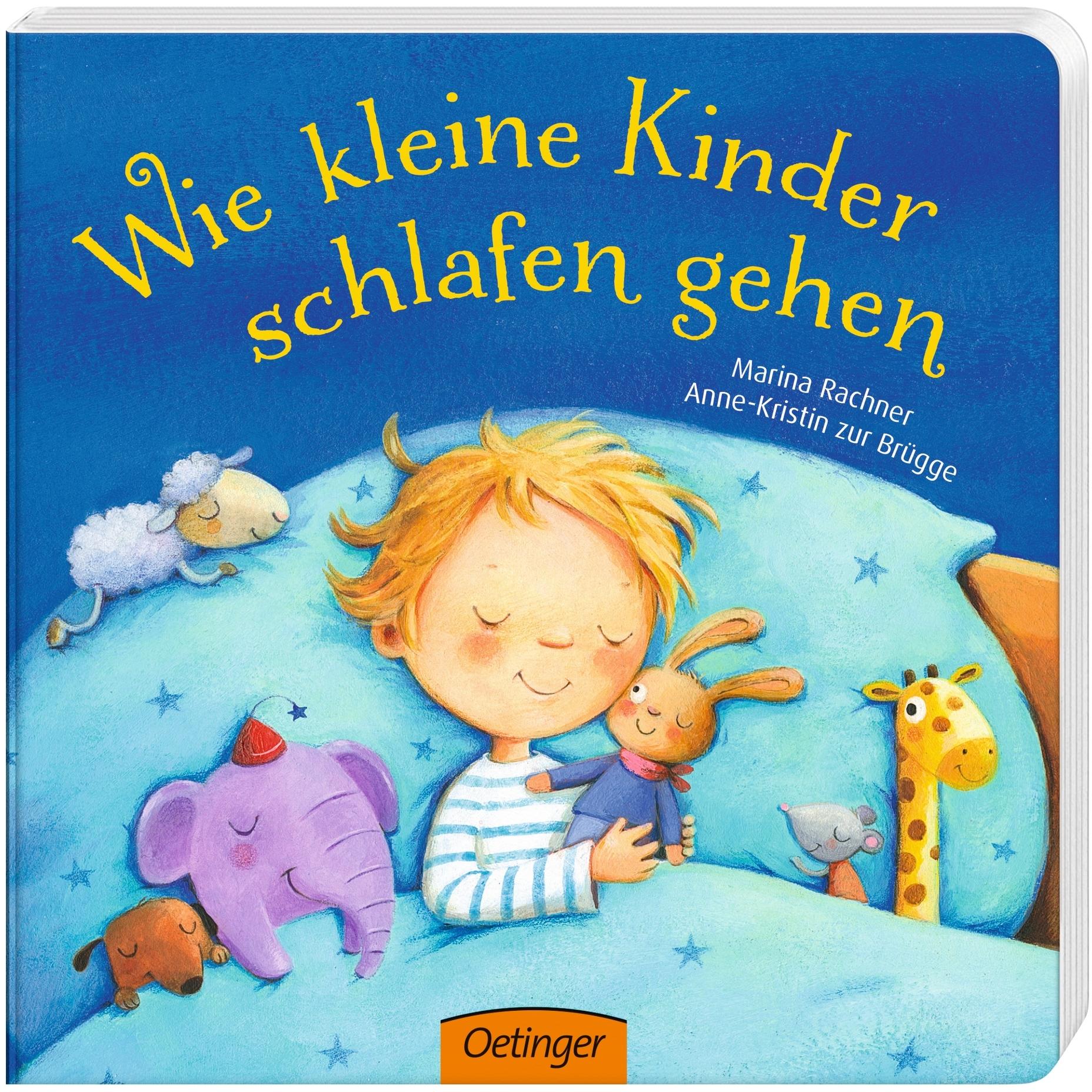 Wie kleine Kinder schlafen gehen, Kinderbücher von Anne-Kristin ZurBrügge