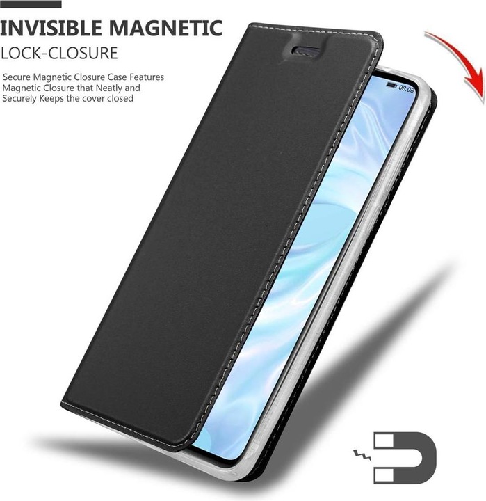 Produktbild Cadorabo Book Classy Style Cover (Huawei P30)