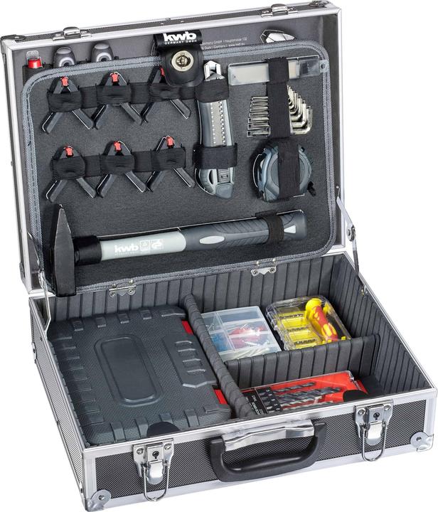 Produktbild kwb Im stabilen Alu-Koffer ideal für den mobilen Einsatz. (199 Teile)