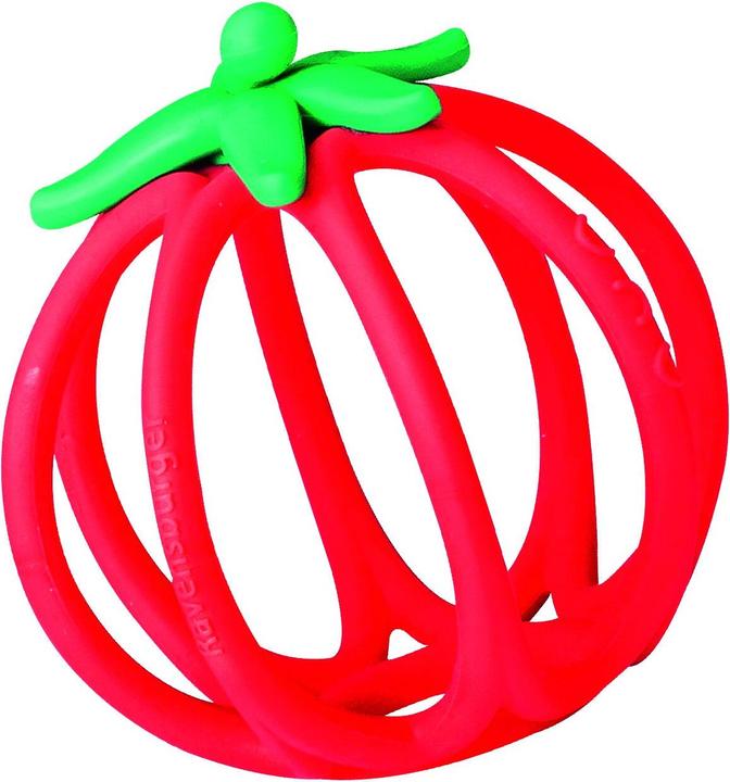 Ravensburger Play+ teether grasping toy: Tomato - teething aid, silicone baby toy from 0 months