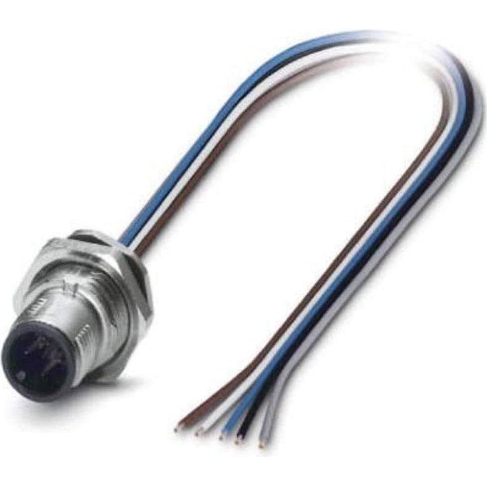 Phoenix Contact Sensor-/Aktor-Einbausteckverbi, Elektronikkabel + Stecker, Silber