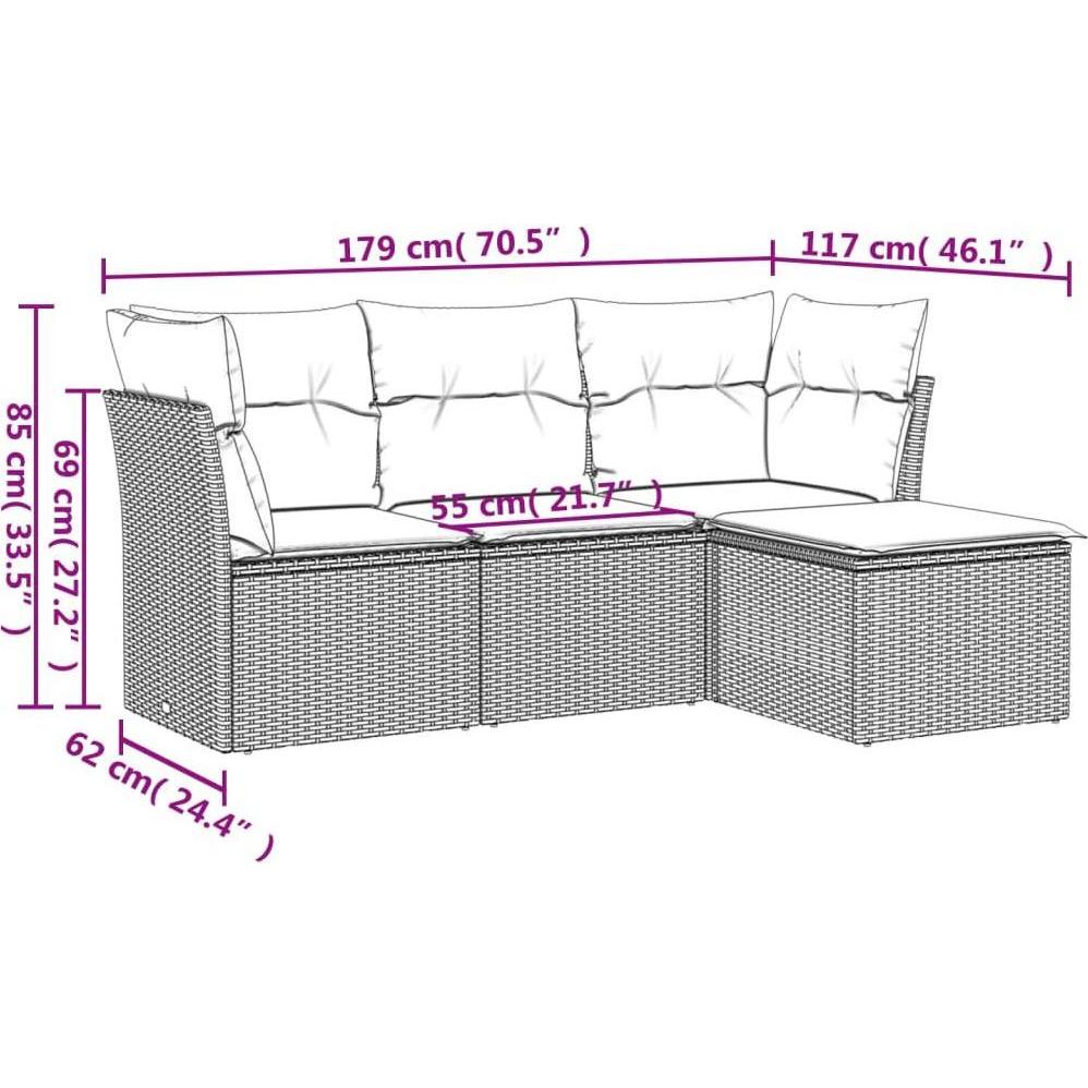 Thumbnail - VidaXL, Gartenlounge, sloth