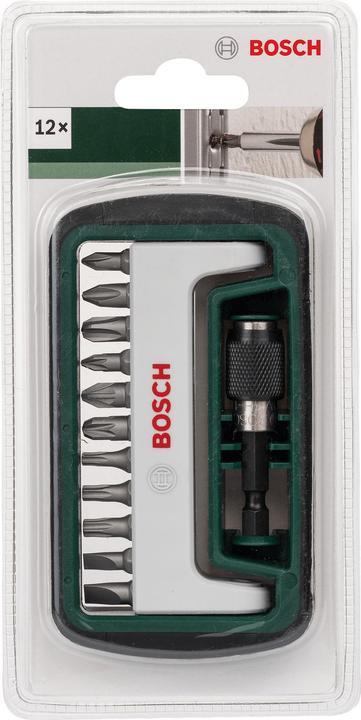 Produktbild Bosch Zubehör Schrauberbit-Set Standard (Innensechsrund TX, Kreuz Phillips PH, Kreuz Pozidriv PZ, Schraubschlitz)