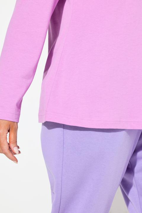 Produktbild Ulla Popken Shirt, Rollkragen, Slim, Langarm (58)