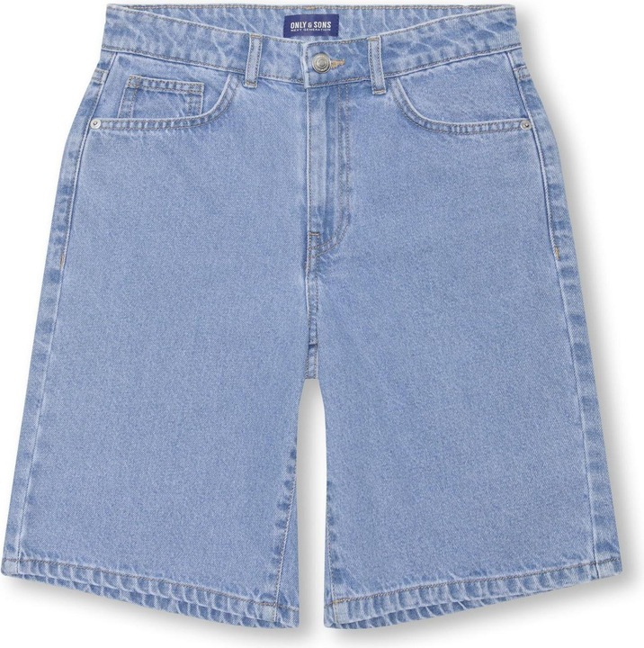 Produktbild Only & Sons Junior OSJFADE Mittlere Taille Locker geschnitten Shorts Jeans-Shorts (170)