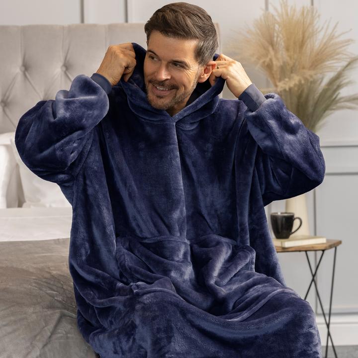Produktbild Heat Holders Oversized Hoodie Decke | Plüsch Blanket, Pullover Decke Fleece (One Size)
