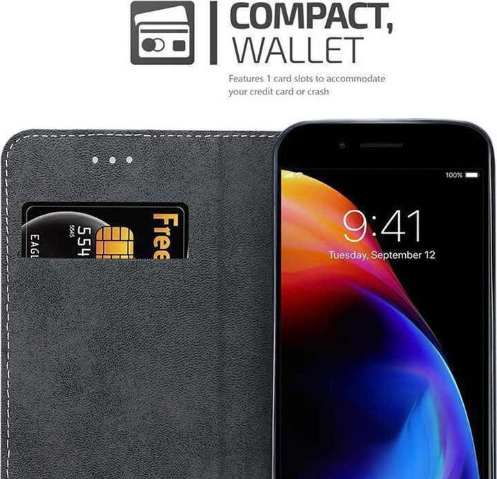 Actual product image Cadorabo Book X Wallet Cover (Apple iPhone 7 Plus)