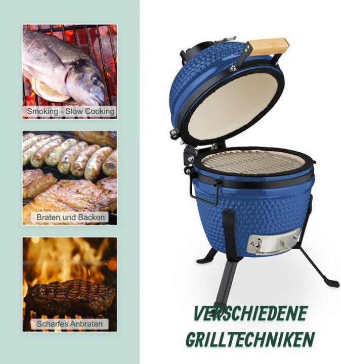 Actual product image Relaxdays Kamado-Grill (260 mm)