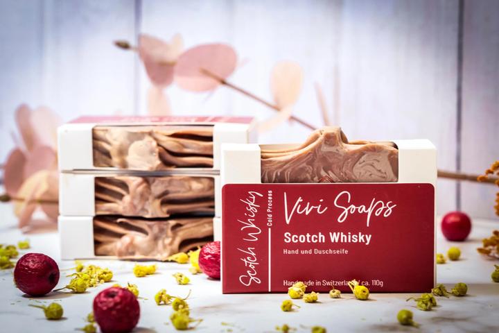 Actual product image Vivi Soaps Scotch Whisky Soap (Hard soap)