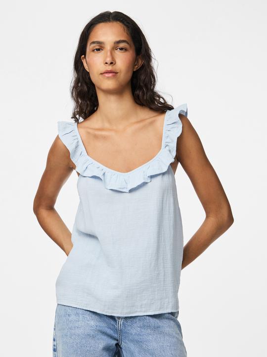 Actual product image Pieces PCSASTINA Musselin Top (L)