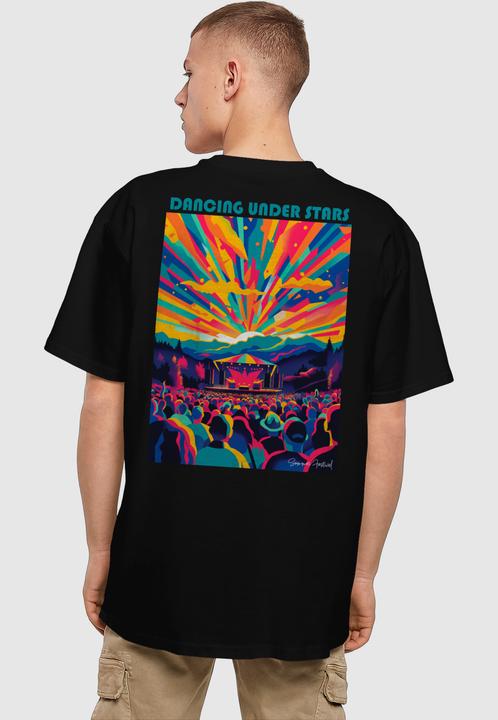 Produktbild Merchcode Dance Under Stars Oversized T-shirt - 170181 (S)
