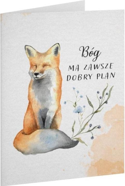 Szaron Klappkarte - Fuchs