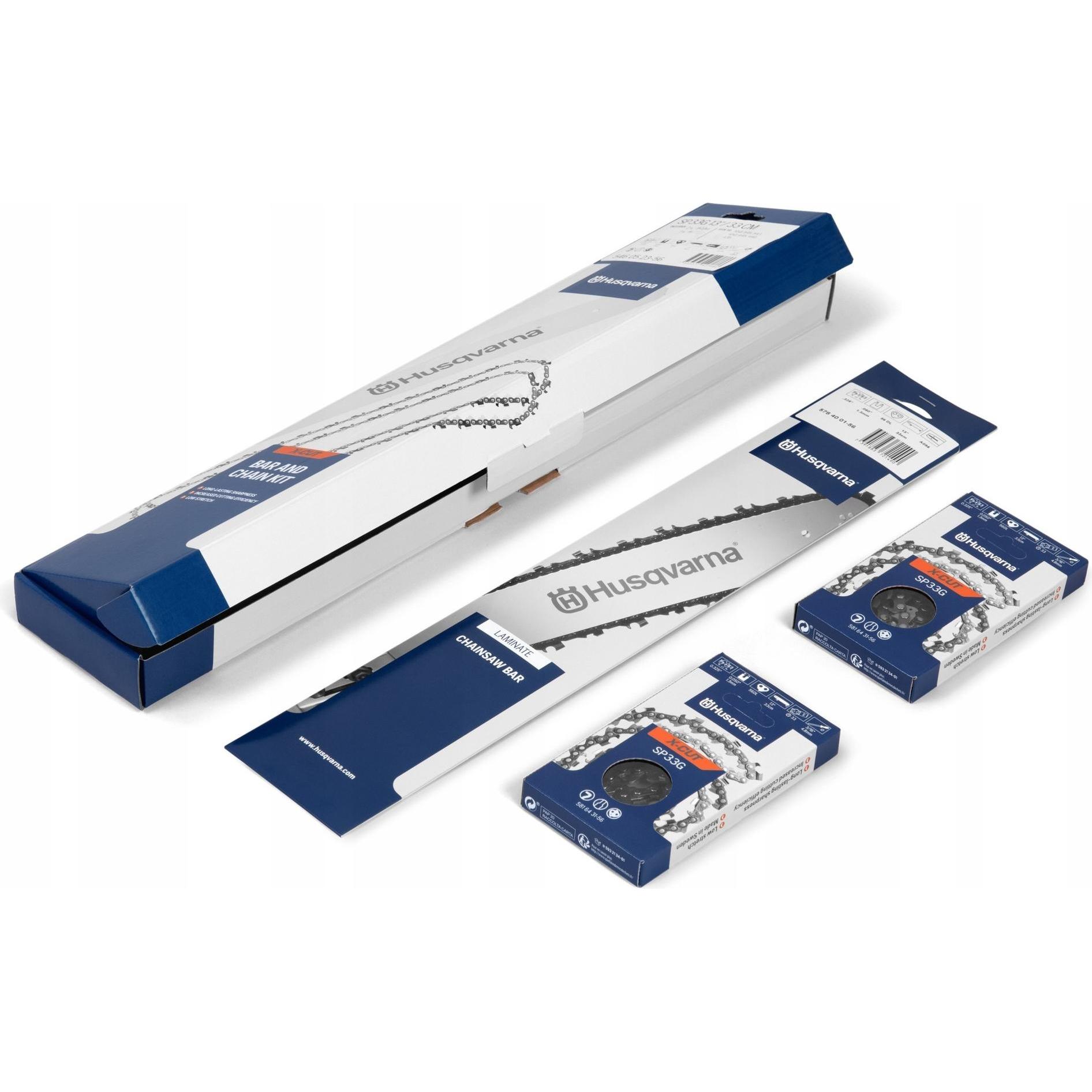 Husqvarna, Accessori per macchinari da giardino, C85 X-Cut Zaagbladkit 3/8 1,5 mm - 50 cm (Motosega, Spada a catena)