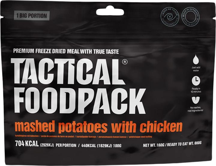 Tactical Foodpack Purée de pommes de terre au poulet (160 g)