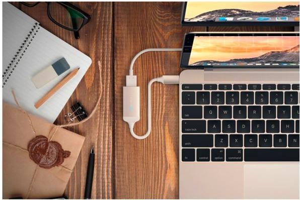 Produktbild Satechi USB-C zu HDMI 4K Adapter (USB, USB Typ-C, 20.32 cm)