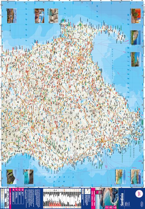 Immagine prodotto Mappa della Sardegna / Sa