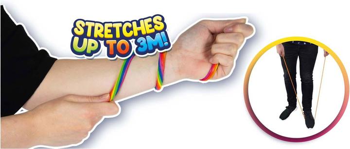 Produktbild Toi-Toys FUN Super Dehnbares Seil Regenbogen 2 Stück (20 cm)