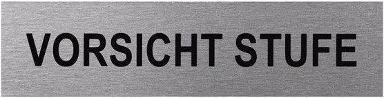 Produktbild ProPlus Aluminium Türschild " Vorsicht Stufe "