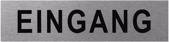 ProPlus Plaque de porte en aluminium " Entrée