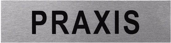 ProPlus Plaque de porte en aluminium " Praxis " (cabinet médical)