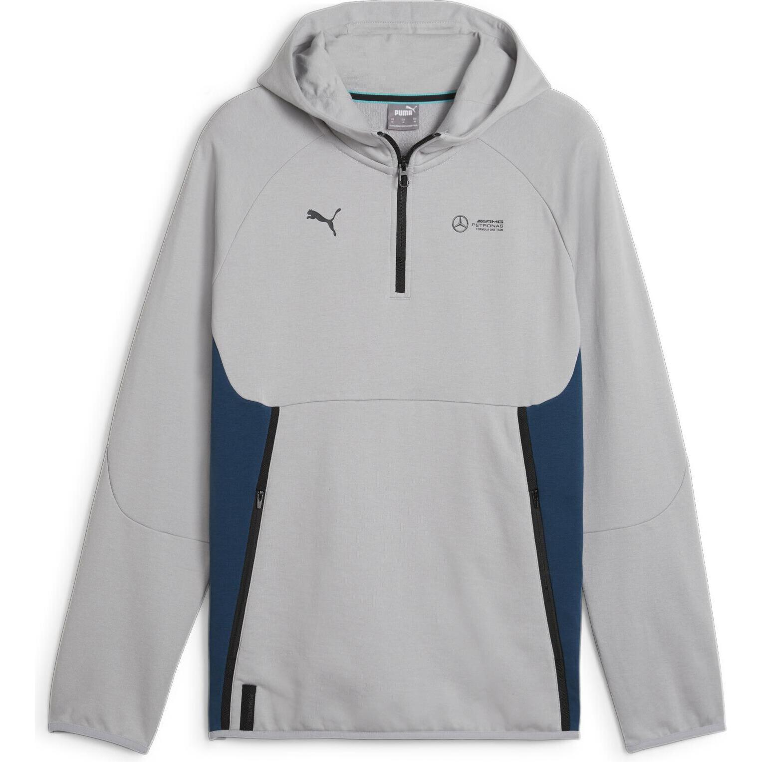 Puma, Herren, Pullover, kapuzenpullover mapf1, Grau, (XS)