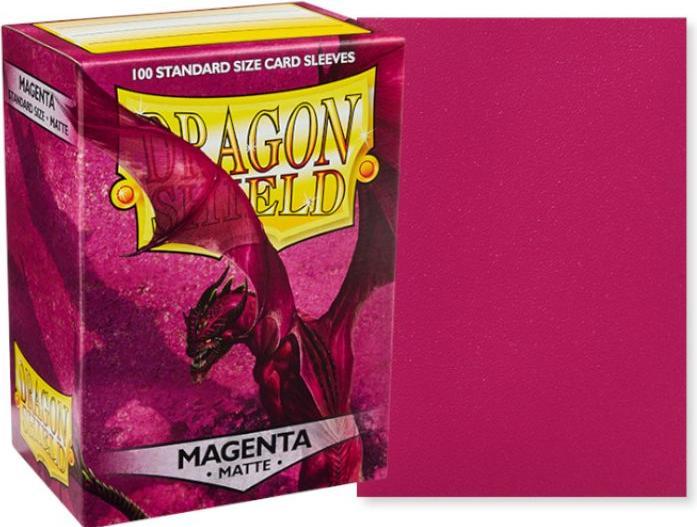 Actual product image Arcane Tinman ART11026 - Matte - Magenta (100) Card Sleeves