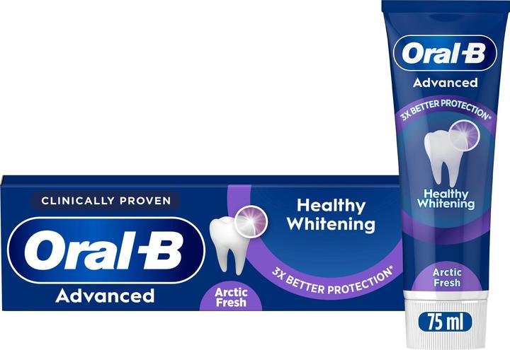 Image du produit Oral-B Oral B - Advanced Healthy Whitening Arctic Fresh Toothpaste - 75 ml (75 ml)