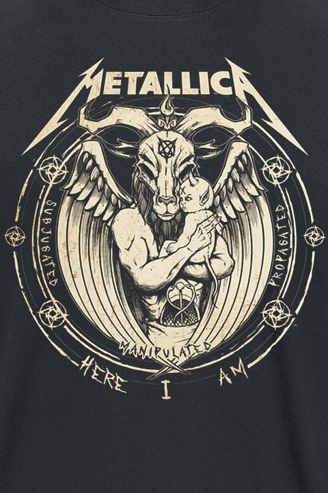 Actual product image Metallica Darkness Son Back Print (S)