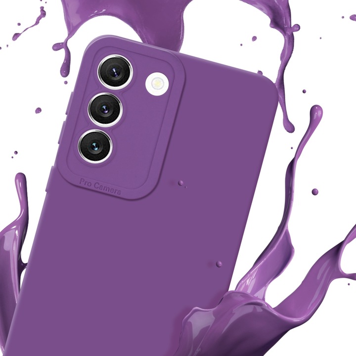 Actual product image Cadorabo Case for Samsung Galaxy S22 in TPU Fluid LM162 Style (Samsung Galaxy S22+)