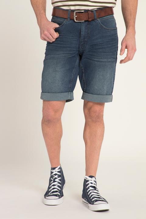 Image du produit JP1880 Bermuda en jean ultra-léger. Coupe Regular Fit, 5 poches. Disponible jusqu'au 74. (70)