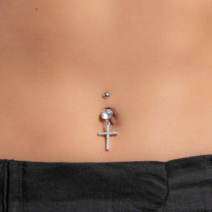 Immagine prodotto Bijouteria Piercing ventre (Zirconia, Acciaio chirurgico 316L)
