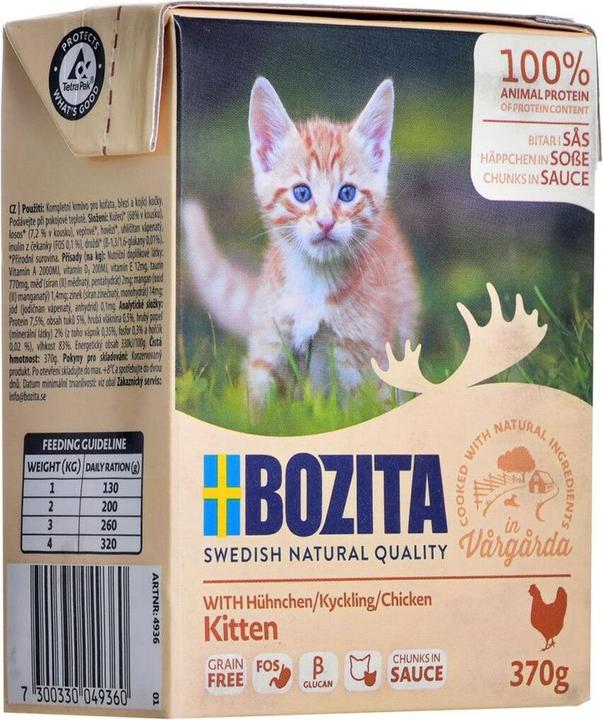 Bozita Katzen-Nassfutter (Welpe + Kitten, 1 Stk., 370 g)