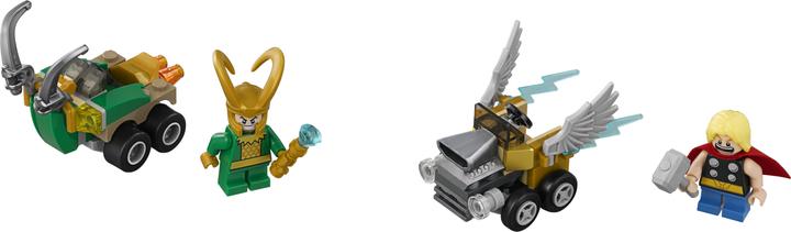 Actual product image LEGO Mighty Micros: Thor vs. Loki (76091, LEGO Marvel)