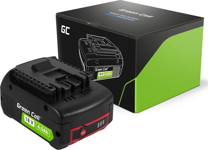 GreenCell PTBO18V4 cordless tool battery / charger (18 V)