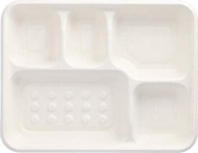 Productafbeelding Papstar 25 menubakjes, rietsuiker "puur" 5-vaks 2,4 cm x 21,6 cm x 31,7 cm wit (25 x)