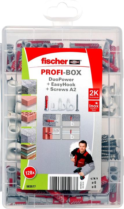 Produktbild Fischer EasyDIY Box Outdoor EasyHook (144 Stk.)