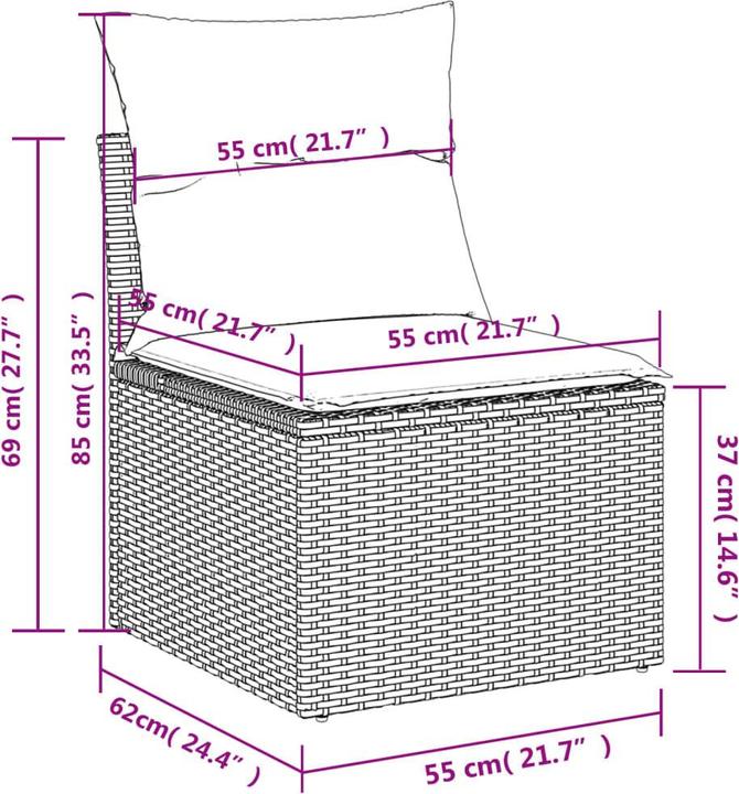 Actual product image vidaXL Jolene