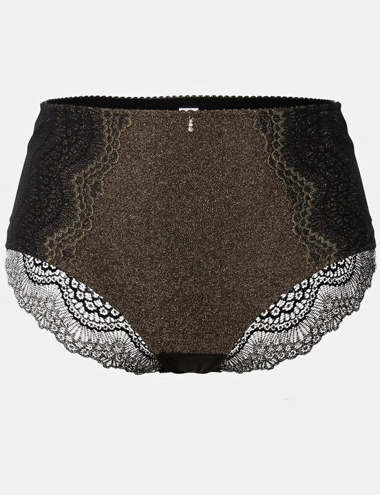 Produktbild Ulla Popken Midislip, goldglänzende Spitze, blickdicht (58, 60)