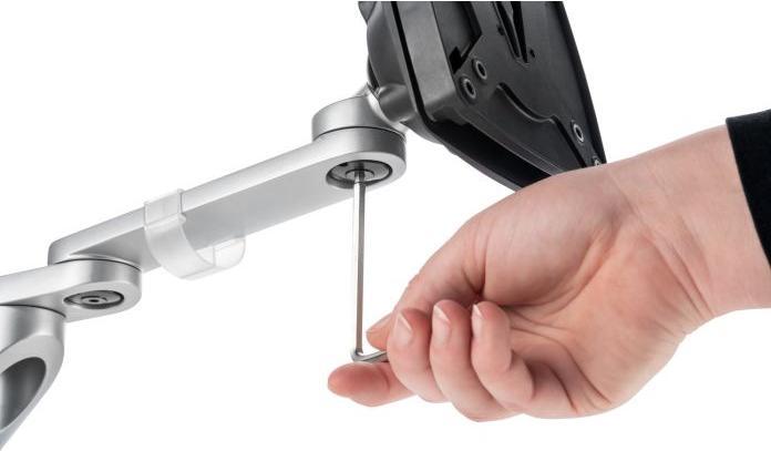 Image du produit Novus Clu Plus sans fixation, argent (Tables, 15 kg)