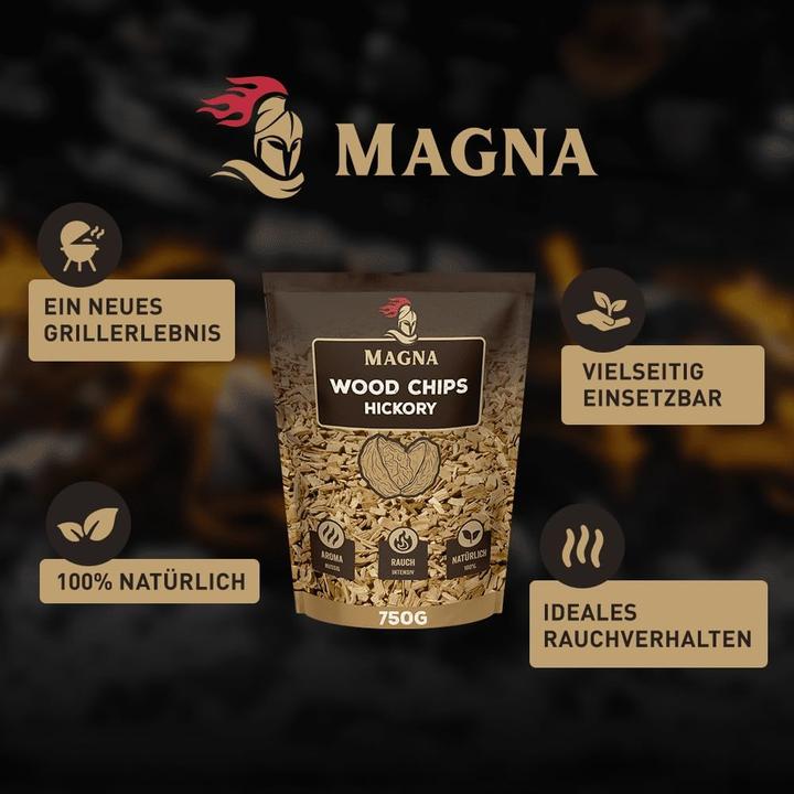 Immagine prodotto Magna 5-teiliges Räucherchips-Set Hickory