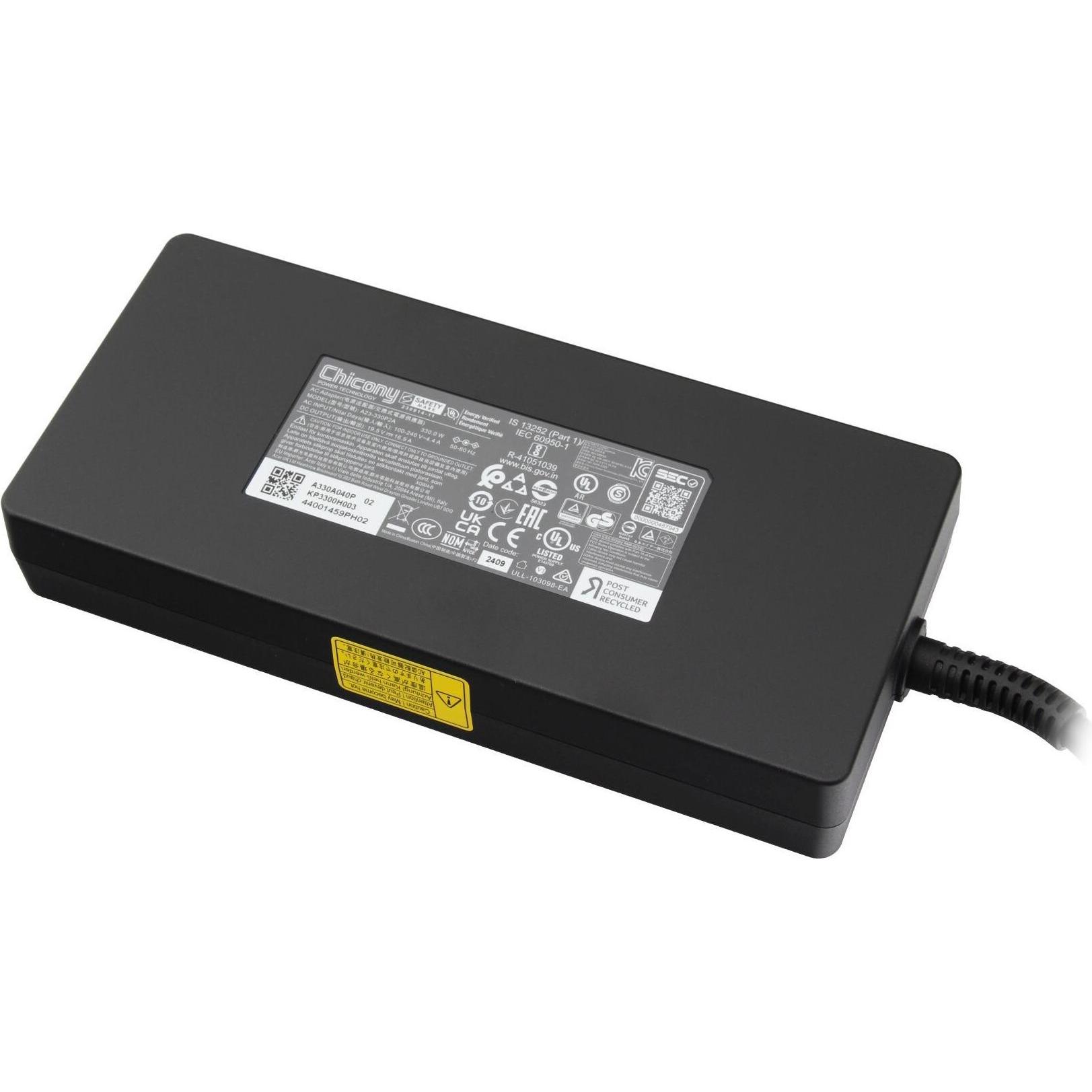 Acer KP.3300H.001 (330 W), Notebook Netzteil, Schwarz