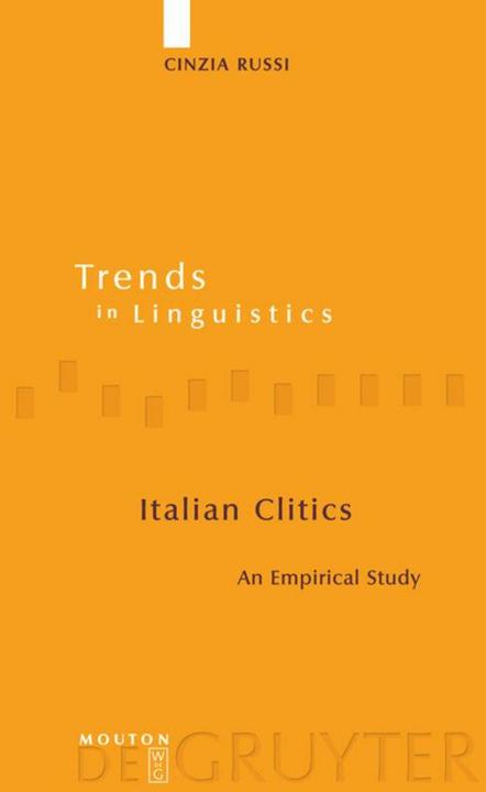 Immagine prodotto Italian Clitics (Inglese, Cinzia Russi, 2008)