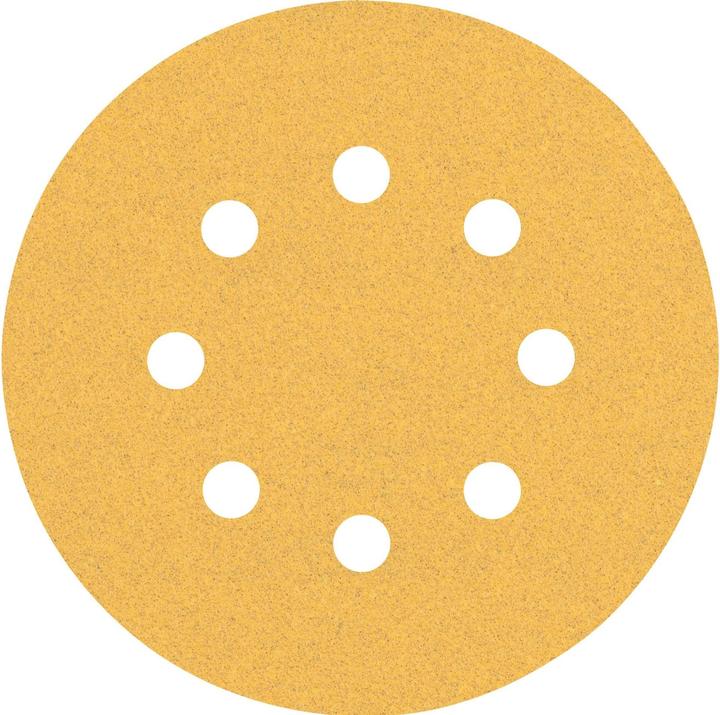 Productafbeelding Bosch Professional Zubehör Expert C470 Schuurpapier met 8 gaten voor excentrische schuurmachine, 125 mm, G 100, 5 st. (100)