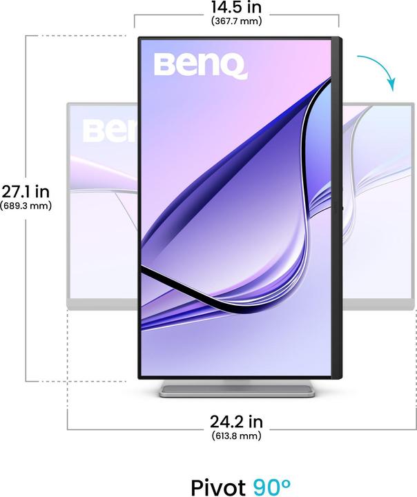 Actual product image BenQ MA270U (3840 x 2160 Pixels, 27")