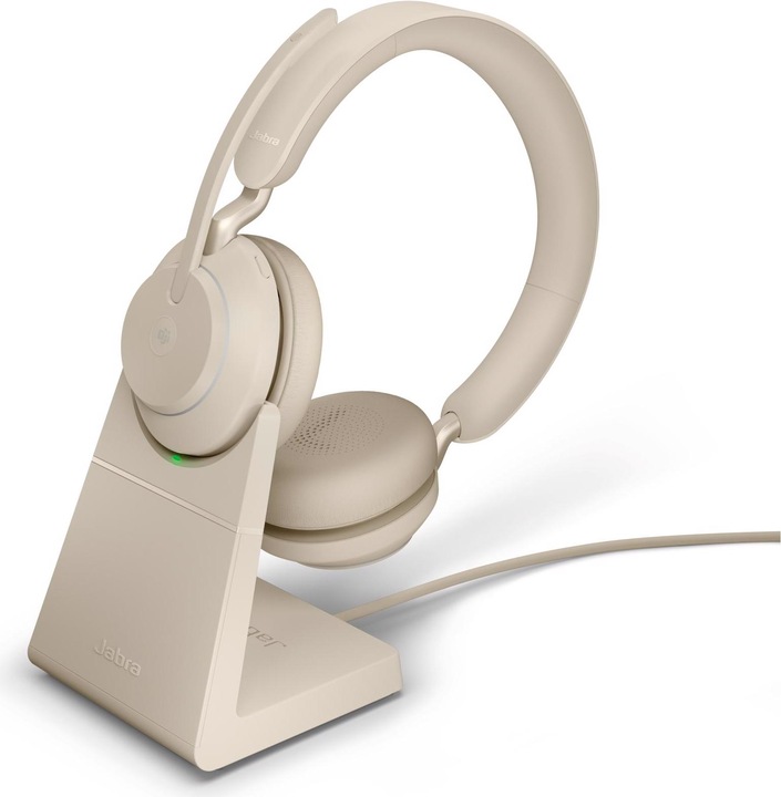 Produktbild Jabra Evolve2 65 MS Beige (Kabellos, USB-C)