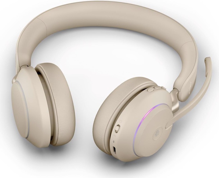 Produktbild Jabra Evolve2 65 MS Beige (Kabellos, USB-C)